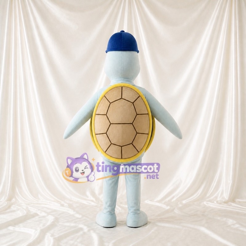 Light Blue Turtle Mascot Costume Full Body for Adults Aquariums