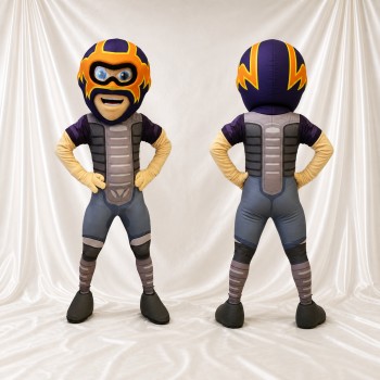 Personnage lutteur Costume de mascotte intégral pour adultes Événements