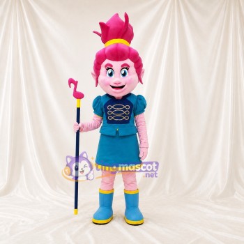 Personnage Majorette Costume de mascotte intégral pour adultes Événements scolaires
