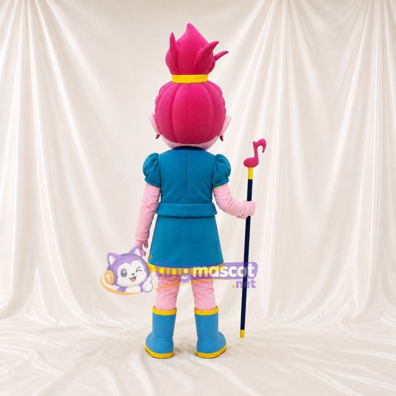 Majorette Character Mascot Costume Full Body for Adults School Events