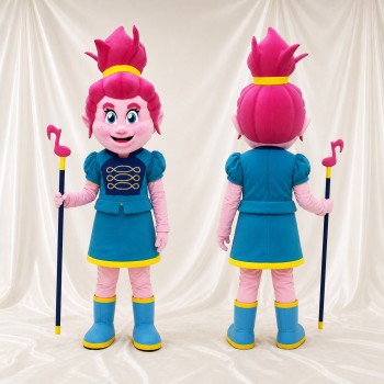 Personnage Majorette Costume de mascotte intégral pour adultes Événements scolaires