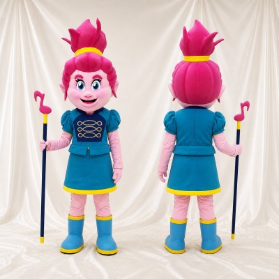 Majorette Character Mascot Costume Full Body for Adults School Events