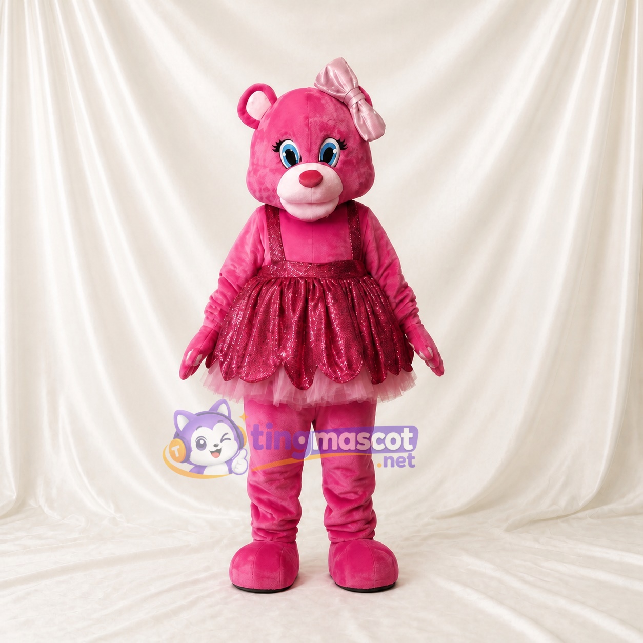 Bear Mascot Costume Full Body for Adults Dance Events Bear Mascot Costume Full Body for Adults Dance Events