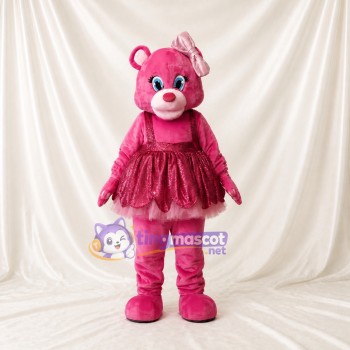 Bear Mascot Costume Full Body for Adults Dance Events