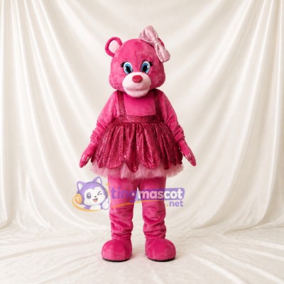 Bear Mascot Costume Full Body for Adults Dance Events