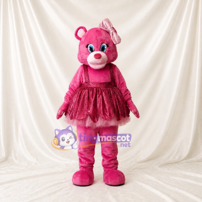 Bear Mascot Costume Full Body for Adults Dance Events