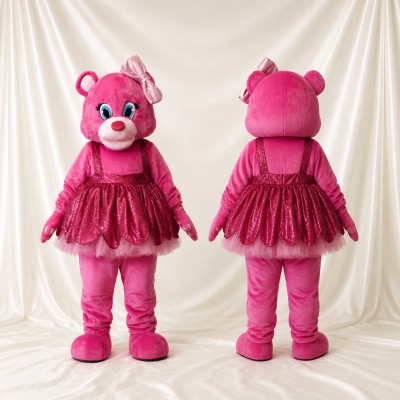 Bear Mascot Costume Full Body for Adults Dance Events