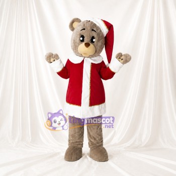 Bear Mascot Costume Full Body for Adults Christmas