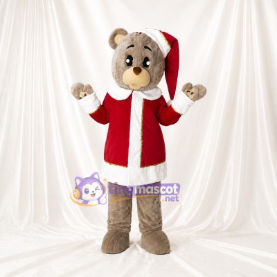 Bear Mascot Costume Full Body for Adults Christmas