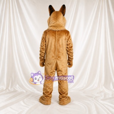 Berger allemand Costume de mascotte intégral pour adultes Événements scolaires