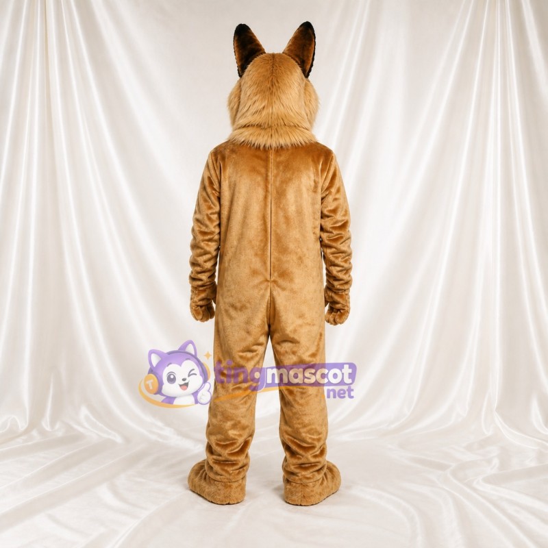 Berger allemand Costume de mascotte intégral pour adultes Événements scolaires