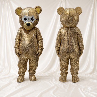 Bear Mascot Costume Full Body for Adults Events