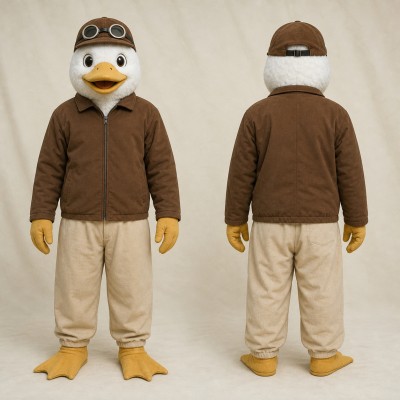 Duck Mascot Costume Full Body for Adults School Events