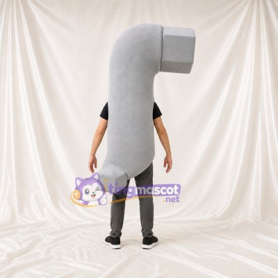 Wrench Character Mascot Costume Full Body for Adults Trade Shows