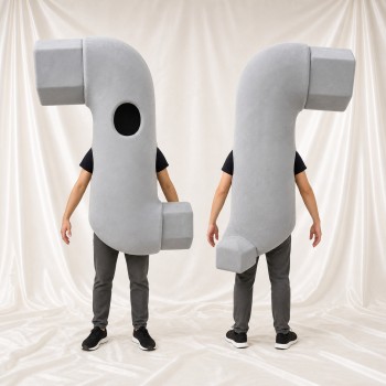 Personnage clé anglaise Costume de mascotte intégral pour adultes Salons professionnels