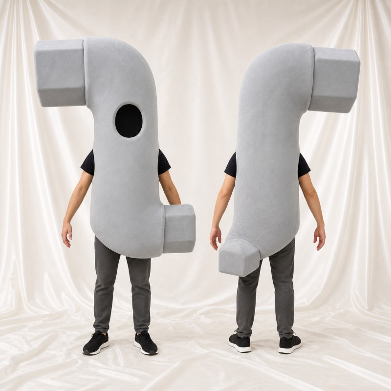 Wrench Character Mascot Costume Full Body for Adults Trade Shows