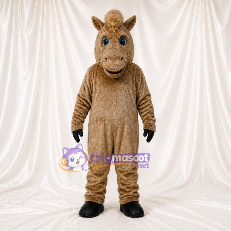 Cheval Costume de mascotte intégral pour adultes Événements gastronomiques