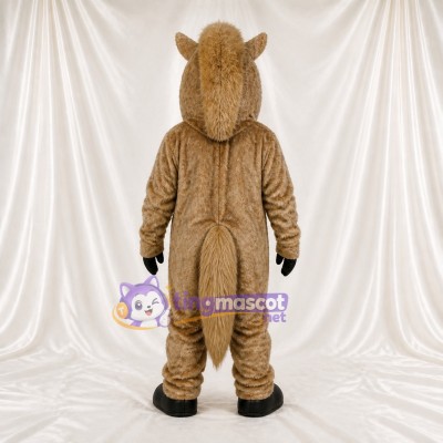 Cheval Costume de mascotte intégral pour adultes Événements gastronomiques