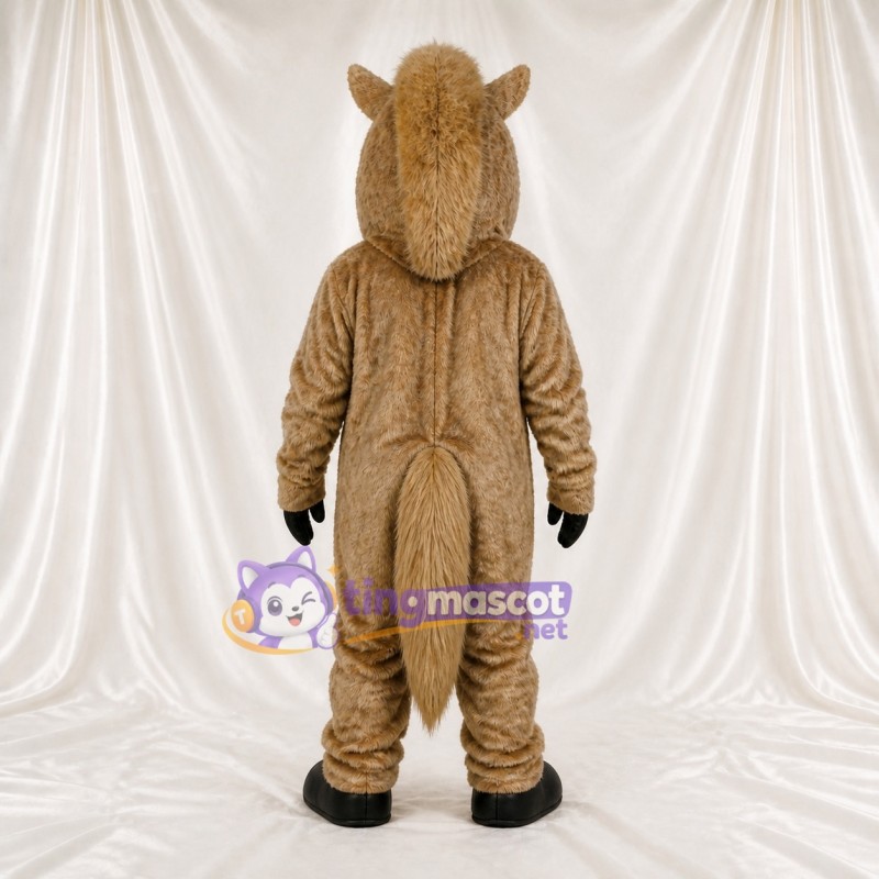 Cheval Costume de mascotte intégral pour adultes Événements gastronomiques
