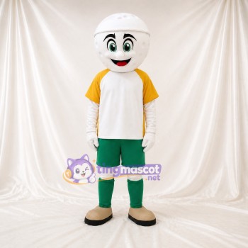 Personnage balle de golf Costume de mascotte intégral pour adultes Promotions
