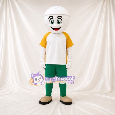 Golf Ball Character Mascot Costume Full Body for Adults Promotions