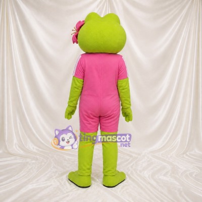 Frog Mascot Costume Full Body for Adults School Events