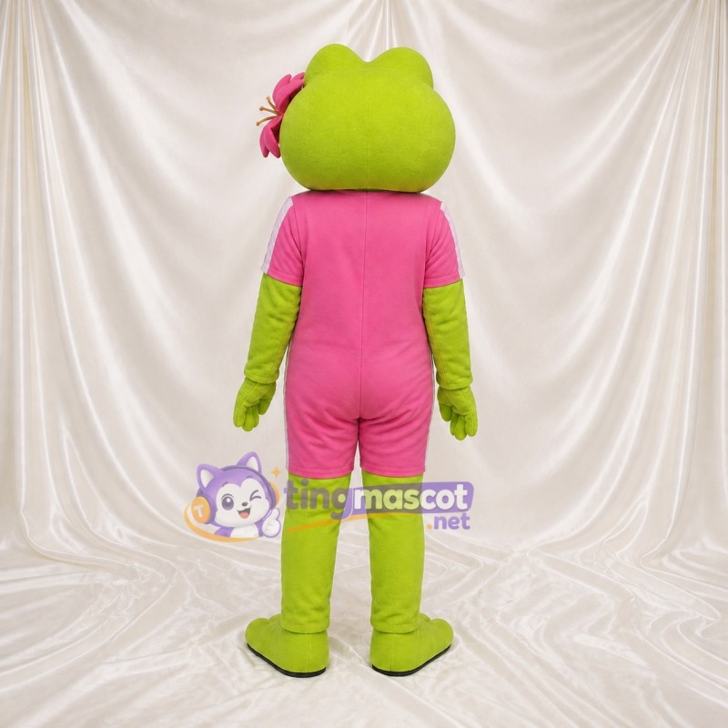 Frog Mascot Costume Full Body for Adults School Events