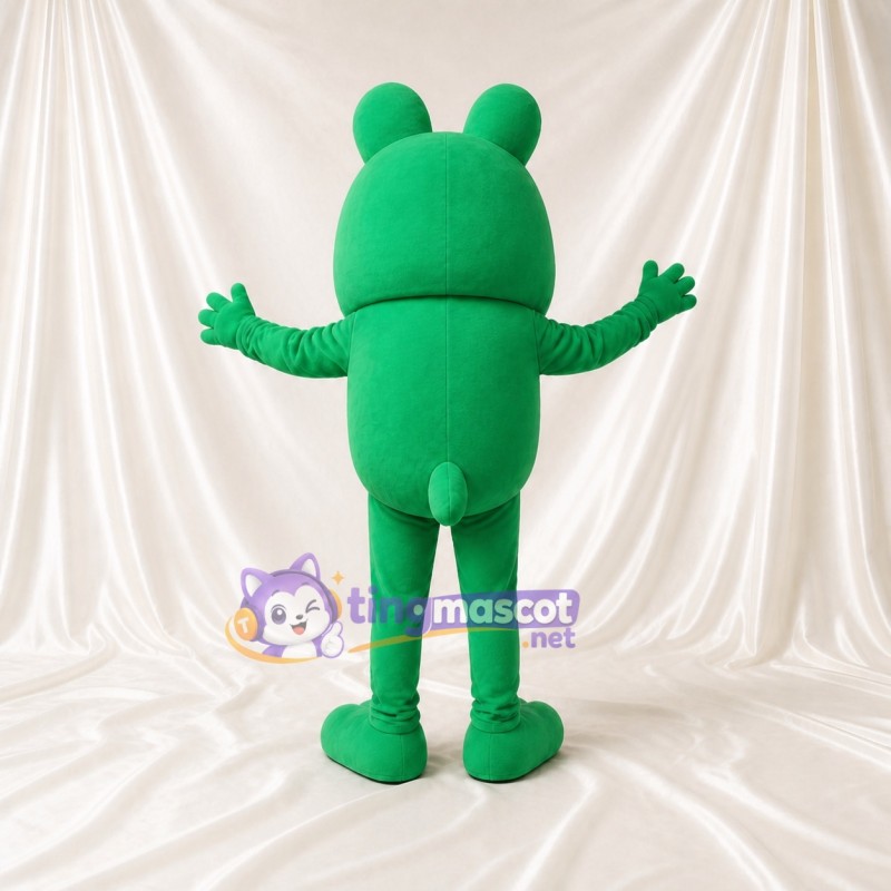 Green Frog Mascot Costume Full Body for Adults Aquariums