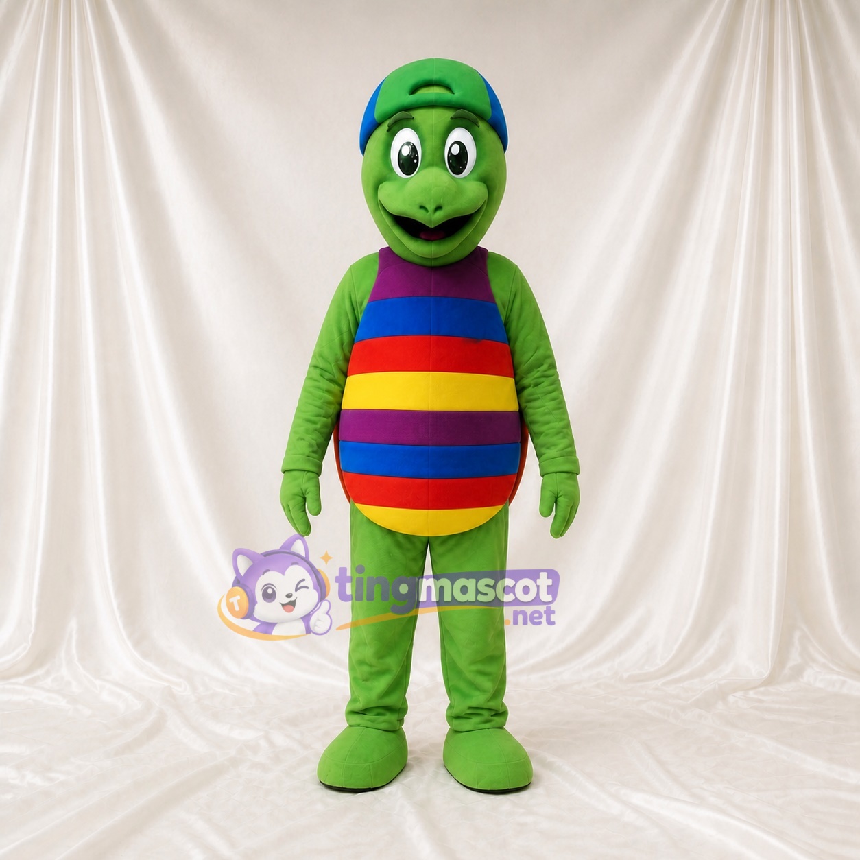 Green Turtle Mascot Costume Full Body for Adults Aquariums Green Turtle Mascot Costume Full Body for Adults Aquariums