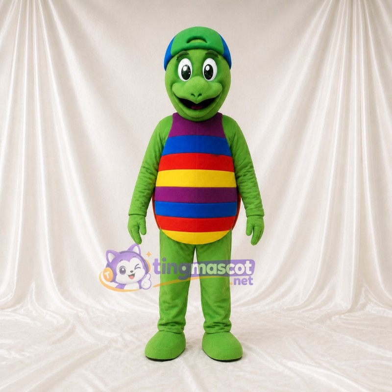 Green Turtle Mascot Costume Full Body for Adults Aquariums