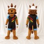 Athletic Team Lion Mascot Costume Full Body for Adults Sports Events