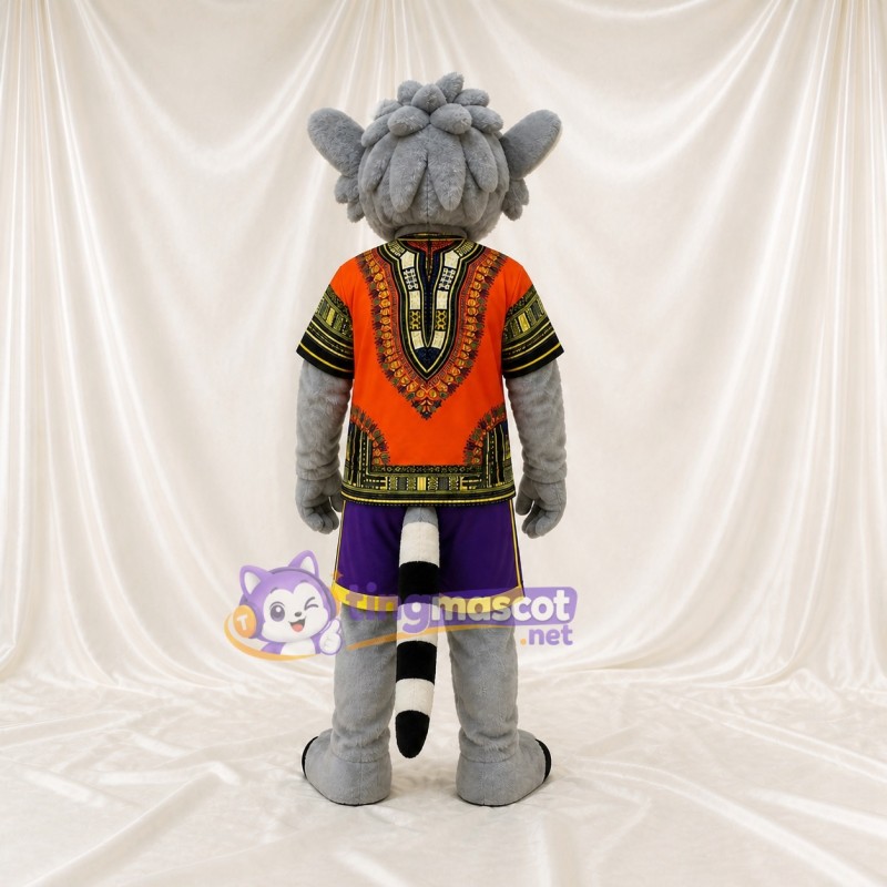 Costume de mascotte lémurien intégral pour adultes – événements de scène