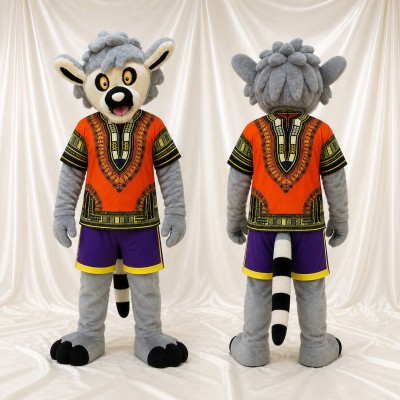 Costume de mascotte lémurien intégral pour adultes – événements de scène