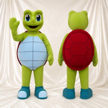Classic Green Turtle Mascot Costume Full Body for Adults Aquariums