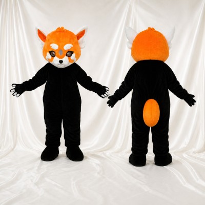Red Panda Mascot Costume Full Body for Adults Zoos