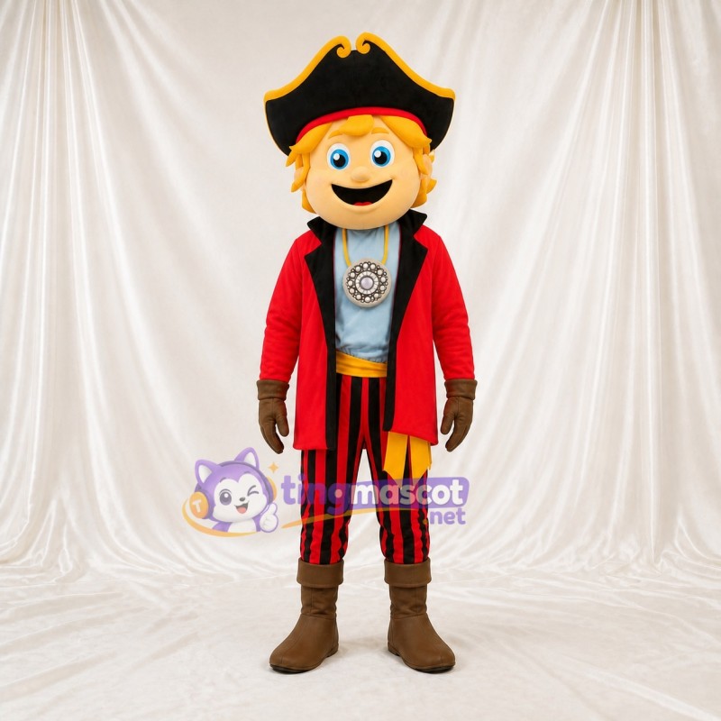 Pirate Character Mascot Costume Full Body for Adults Outdoor Events