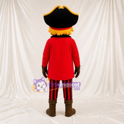 Pirate Character Mascot Costume Full Body for Adults Outdoor Events