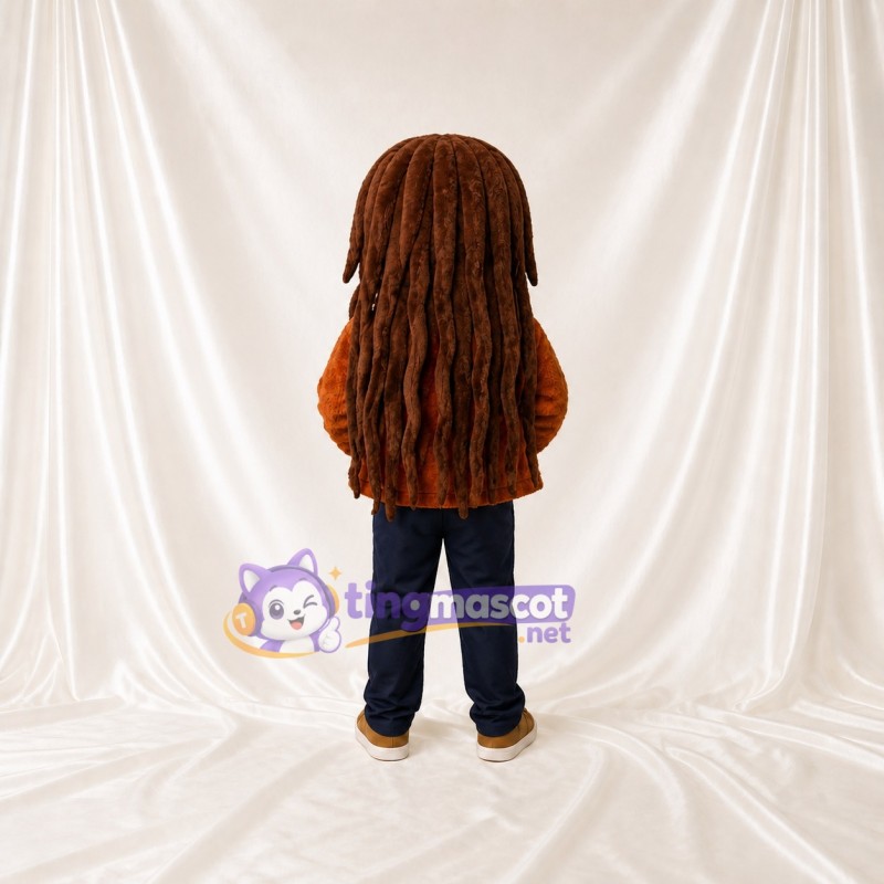 Woman Character Mascot Costume Full Body for Adults School Events