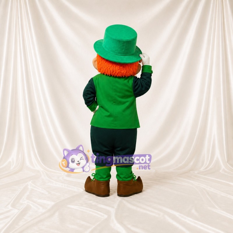 Leprechaun Mascot Costume Full Body for Adults Christmas