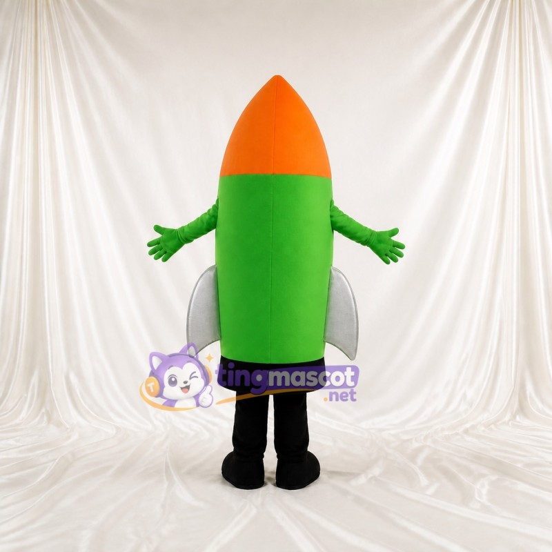 Rocket Character Mascot Costume Full Body for Adults School Events