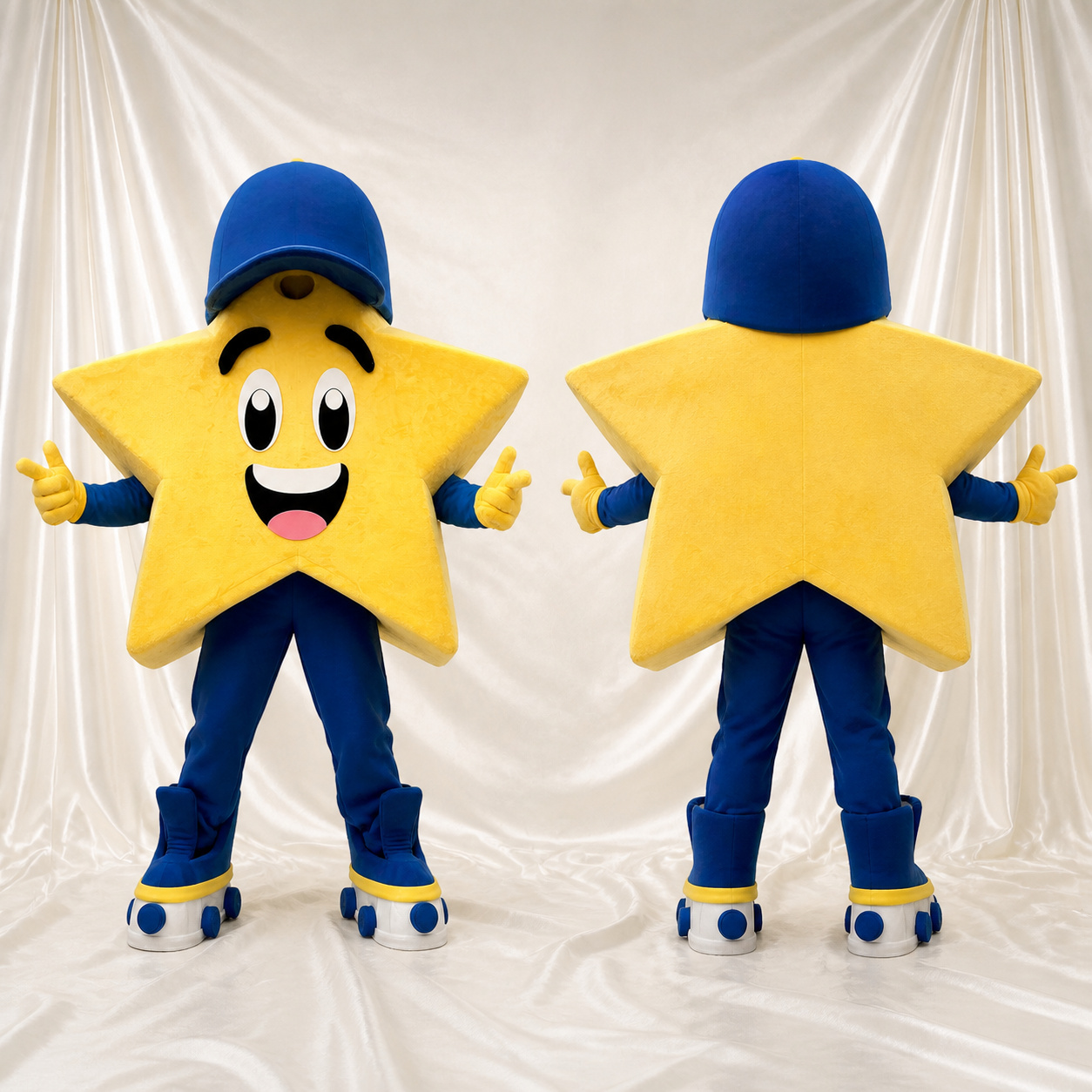 Star Character Mascot Costume Full Body for Adults School Events Star Character Mascot Costume Full Body for Adults School Events