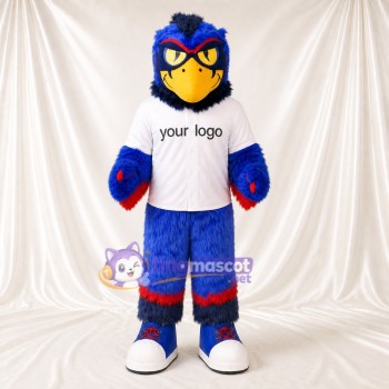 Oiseau Bleu Costume de mascotte intégral pour adultes Événements sportifs