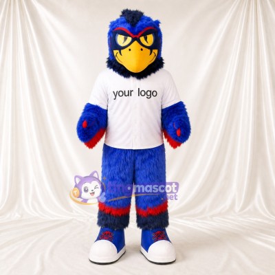 Blue Bird Mascot Costume Full Body for Adults Sports Events