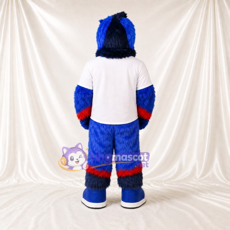 Blue Bird Mascot Costume Full Body for Adults Sports Events