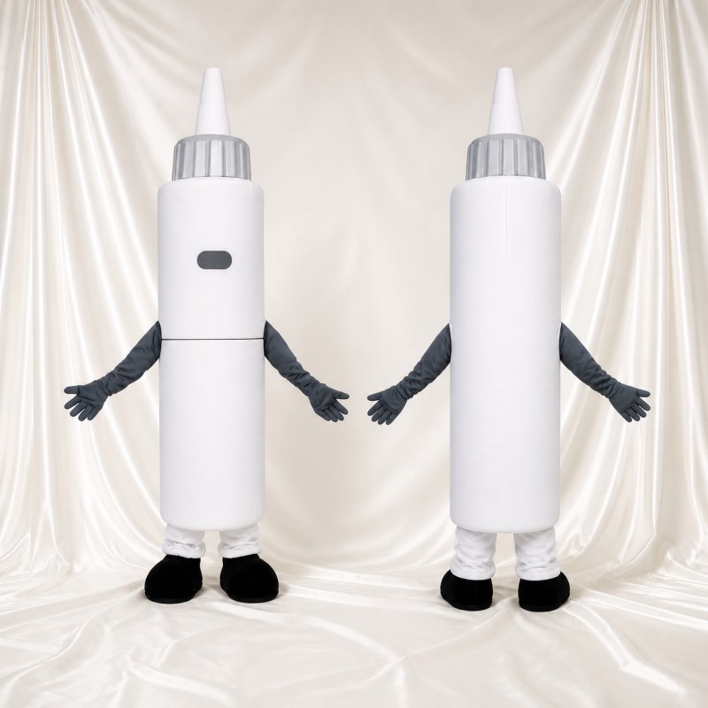 Dropper Bottle Mascot Costume Full Body for Adults Health Events