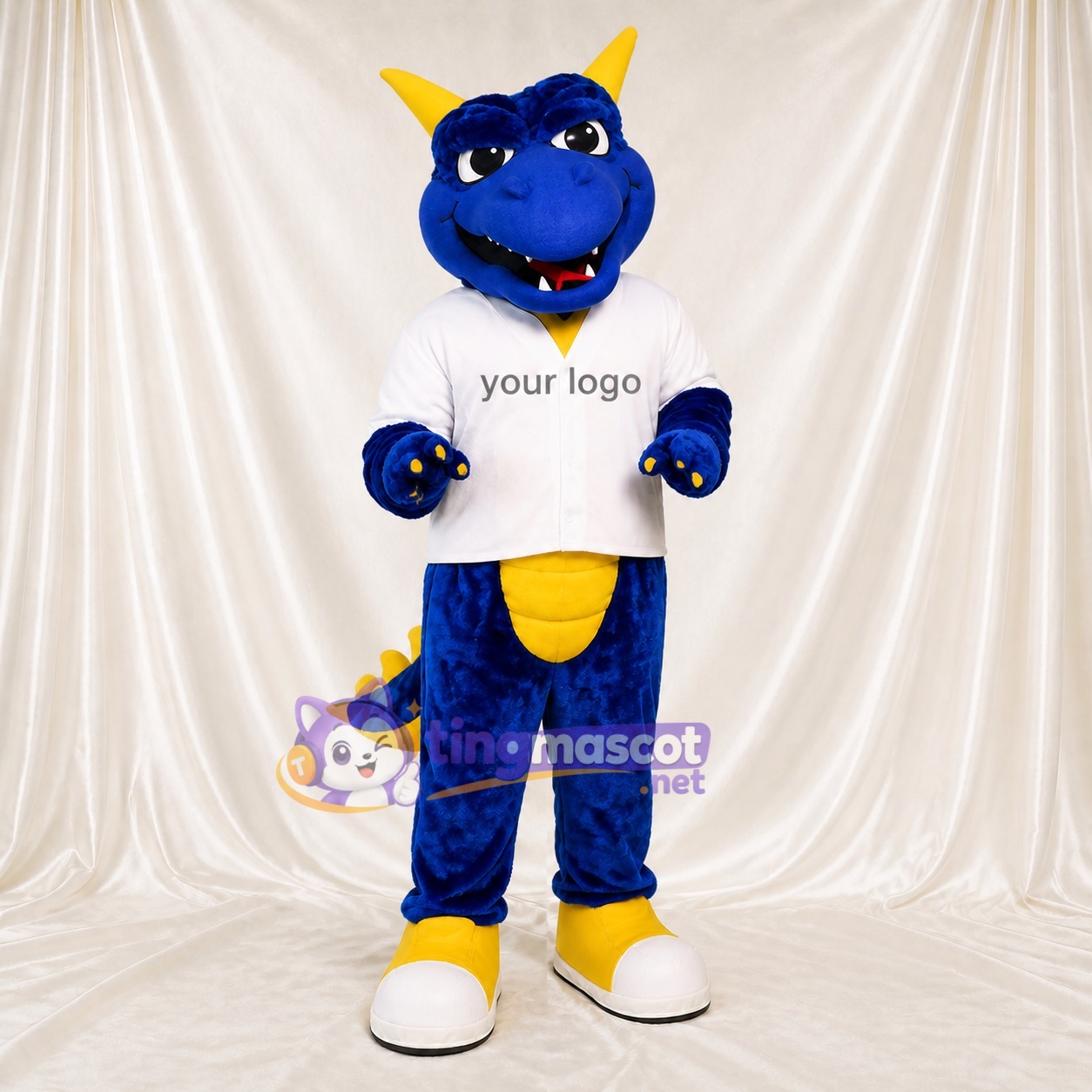 Dinosaur Mascot Costume Full Body for Adults Sports Events Dinosaur Mascot Costume Full Body for Adults Sports Events