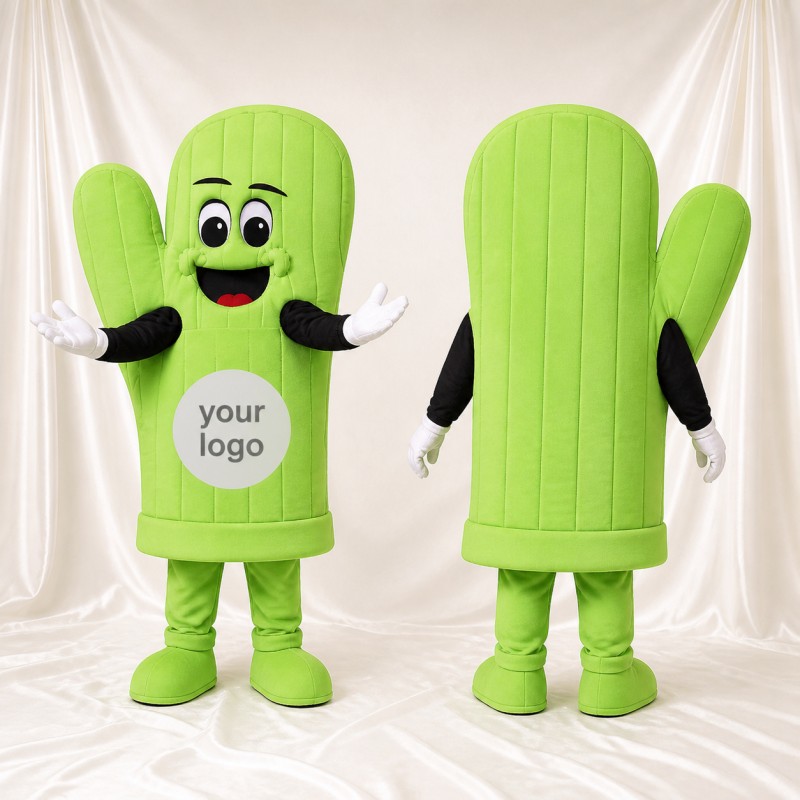 Cactus Mascot Costume Full Body for Adults Events