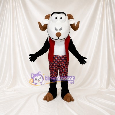 Bélier Costume de mascotte intégral pour adultes Événements gastronomiques