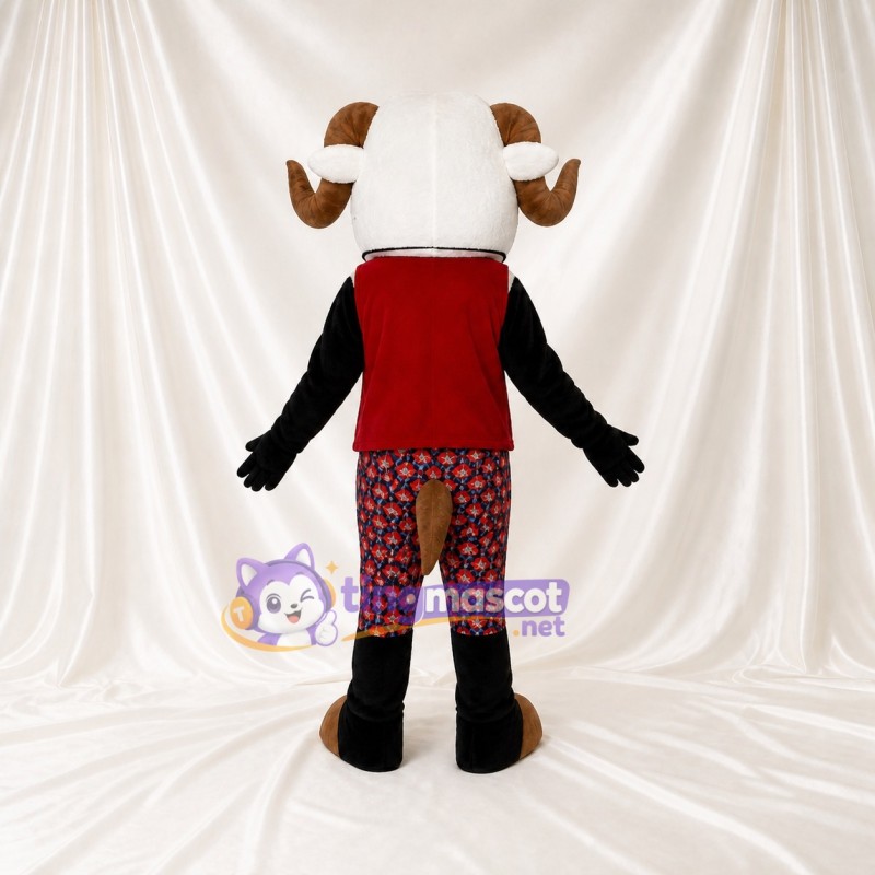 Bélier Costume de mascotte intégral pour adultes Événements gastronomiques