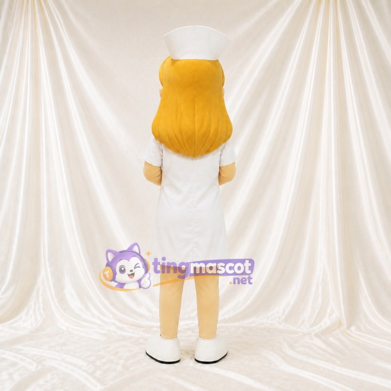 Nurse Character Mascot Costume Full Body for Adults Events